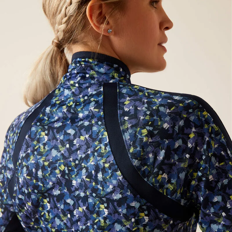 Ariat Sunstopper 3.0 Baselayer - Blue Scribble-2