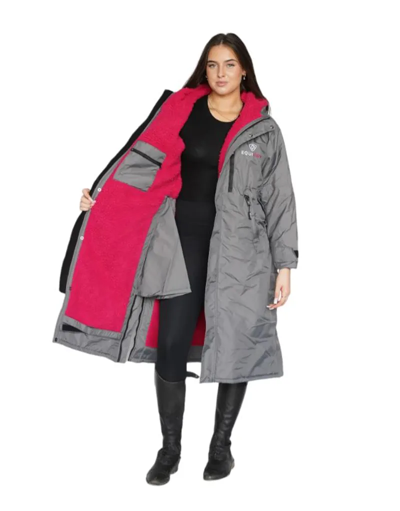 EQUIDRY Adult All Rounder Evolution - Charcoal Peacock Pink-1