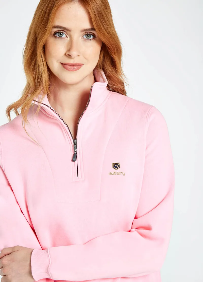 Dubarry Castlemartyr Ladies Sweatshirt - Pink-1