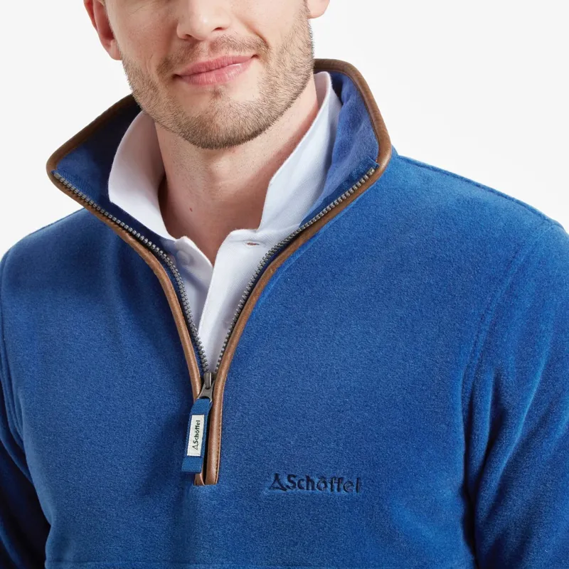 Schoffel Berkeley 1/4 Zip Fleece - Cobalt Blue-1