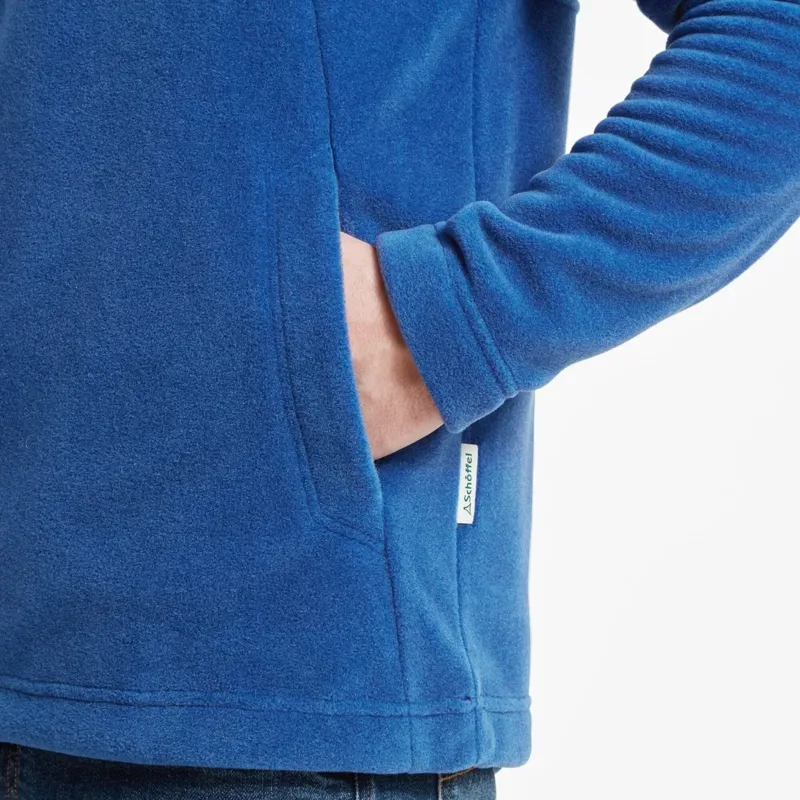 Schoffel Berkeley 1/4 Zip Fleece - Cobalt Blue-2