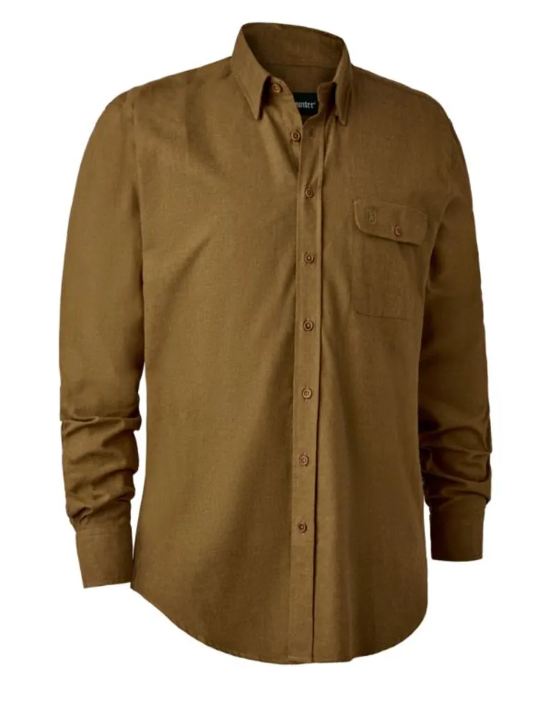 Deerhunter Liam Shirt - Ocher Brown