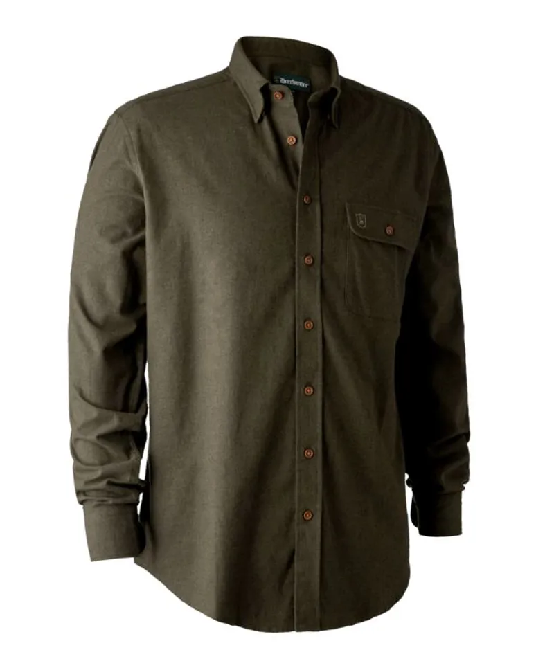 Deerhunter Liam Shirt - Tarmac Green