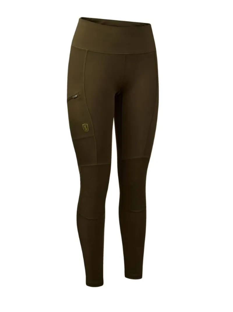 Deerhunter Lady Reinforced Tights - Art Green