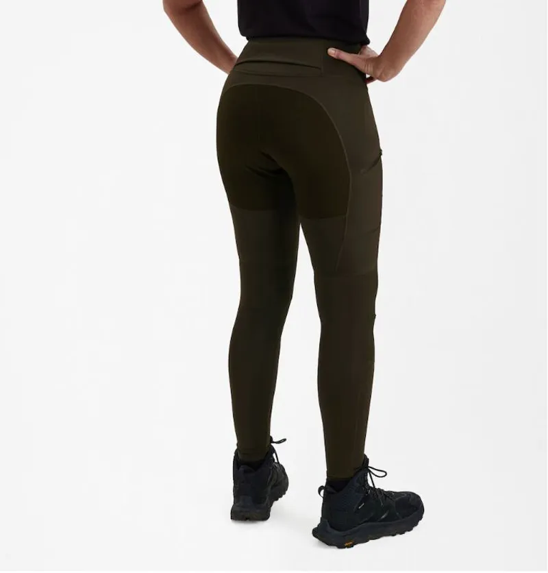 Deerhunter Lady Reinforced Tights - Art Green-1