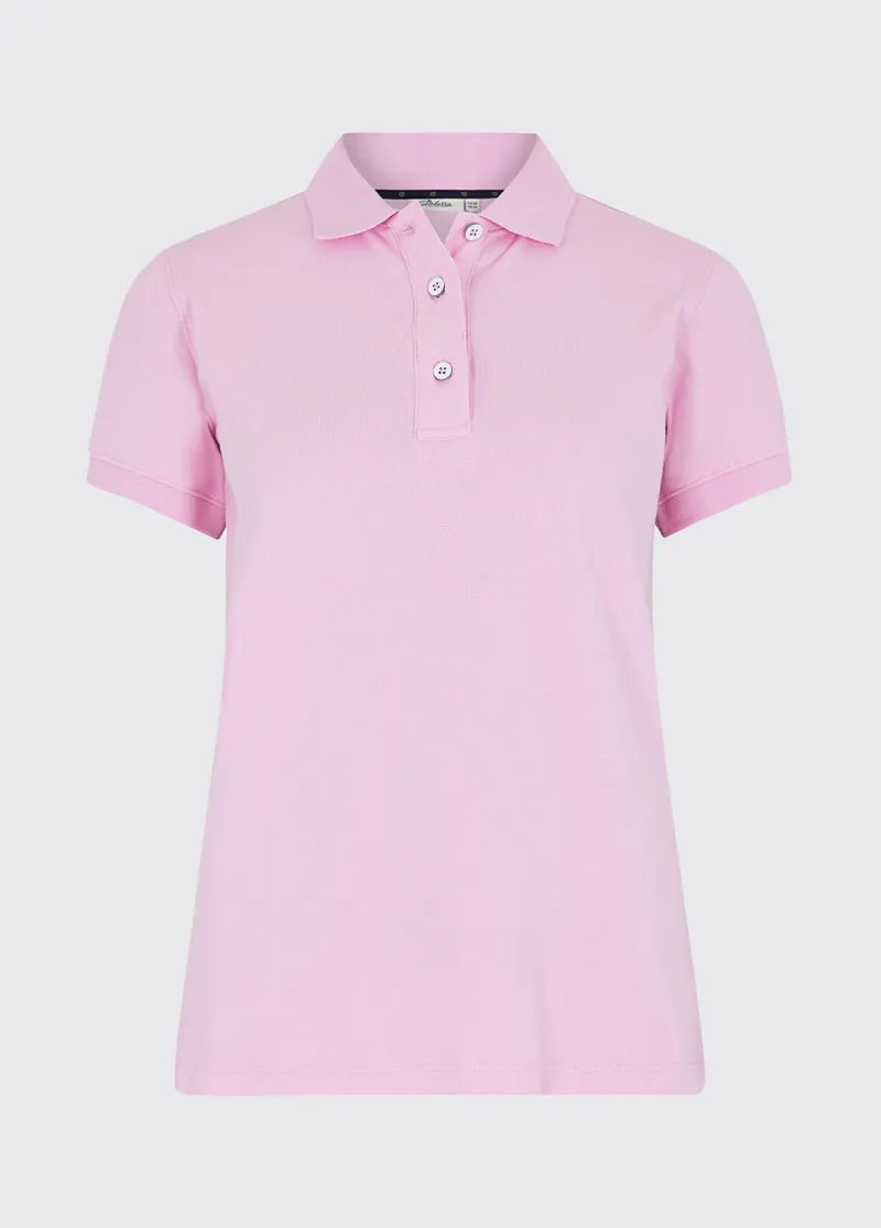 Dubarry Drury Ladies Polo Shirt - Pink-3