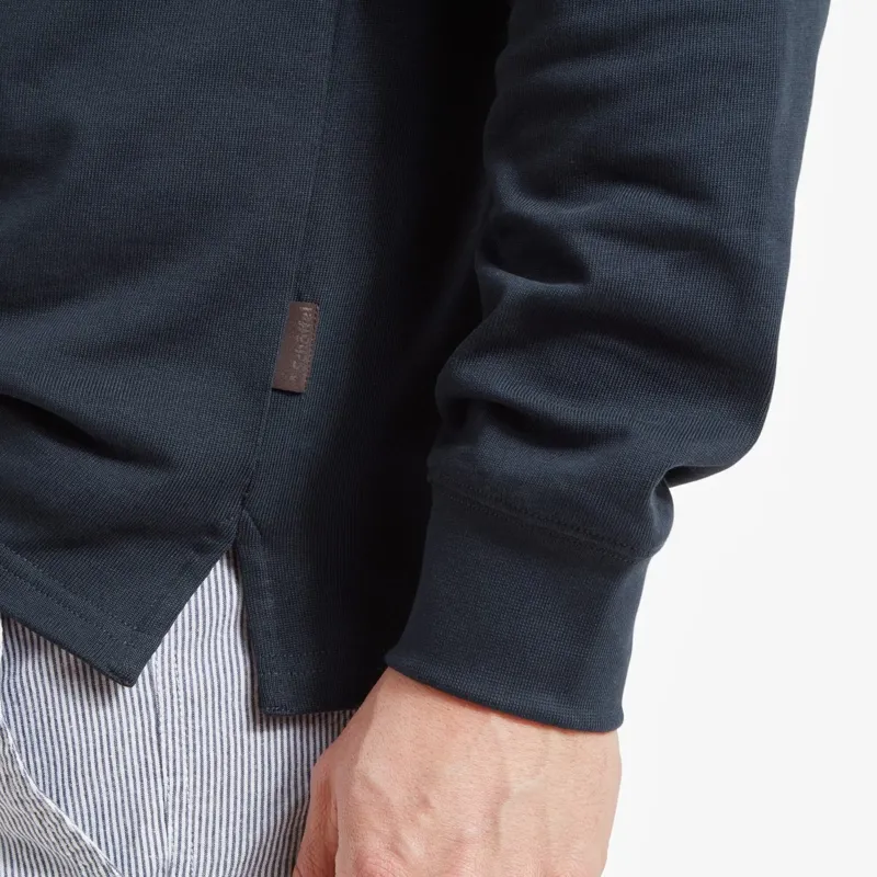 Schoffel Exmouth Heritage 1/4 Zip - Navy-3