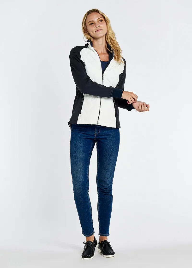 Dubarry Ferndale Ladies Performance Jacket - White Multi-2