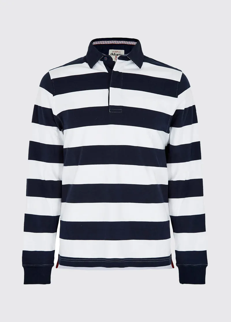 Dubarry Goresbridge Gents Rugby Top - Navy Multi-1