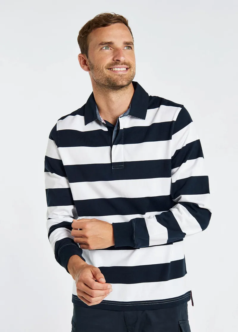 Dubarry Goresbridge Gents Rugby Top - Navy Multi