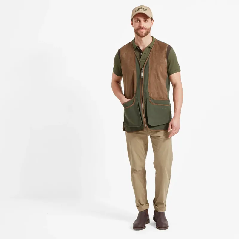 Schoffel Grimsthorpe Clay Shooting Vest - Forest