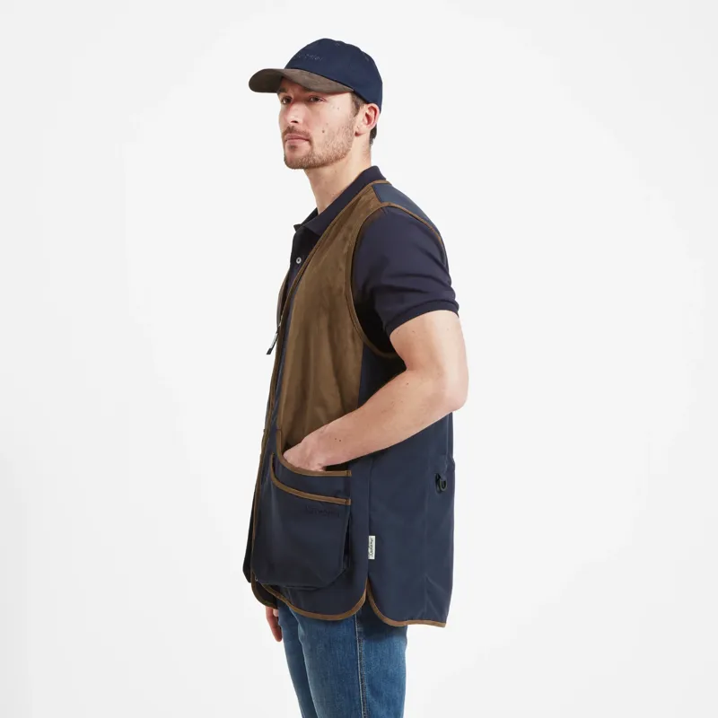 Schoffel Grimsthorpe Clay Shooting Vest - Navy-1