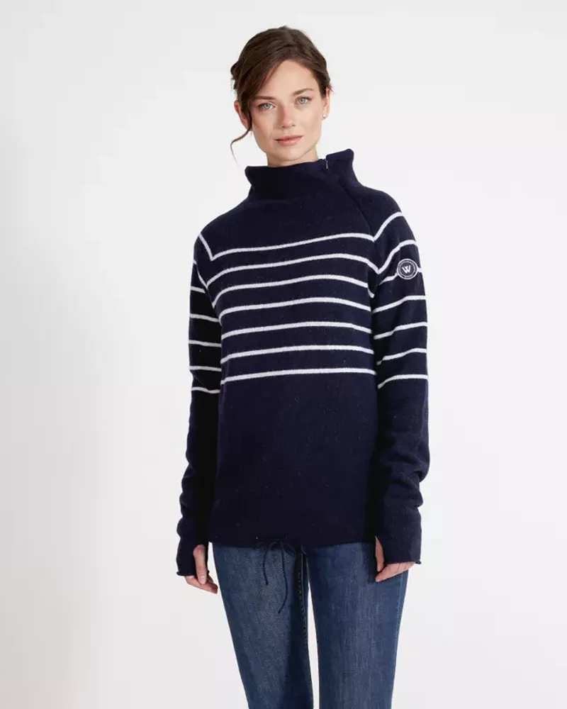 Holebrook Martina Windproof - Navy/ Off-White