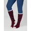 LeMieux Sophie Stripe Fluffies Socks - Navy