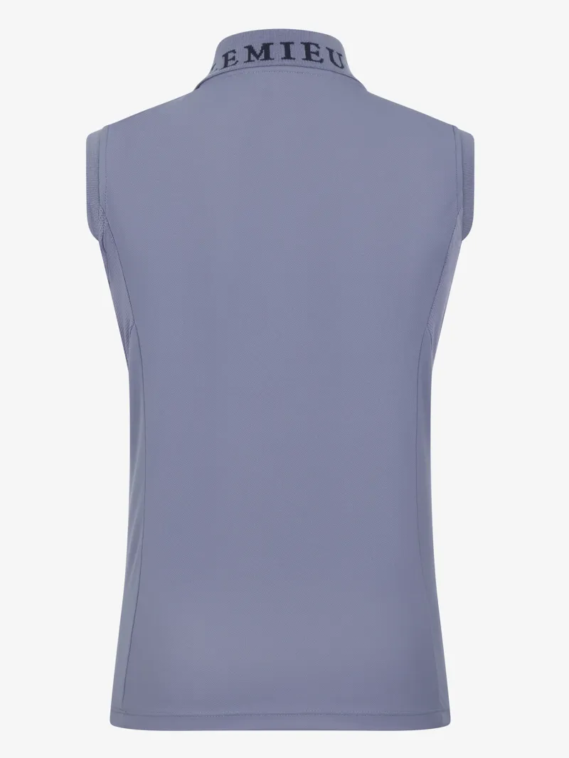 LeMieux Sleeveless Sport Polo - Jay Blue-1