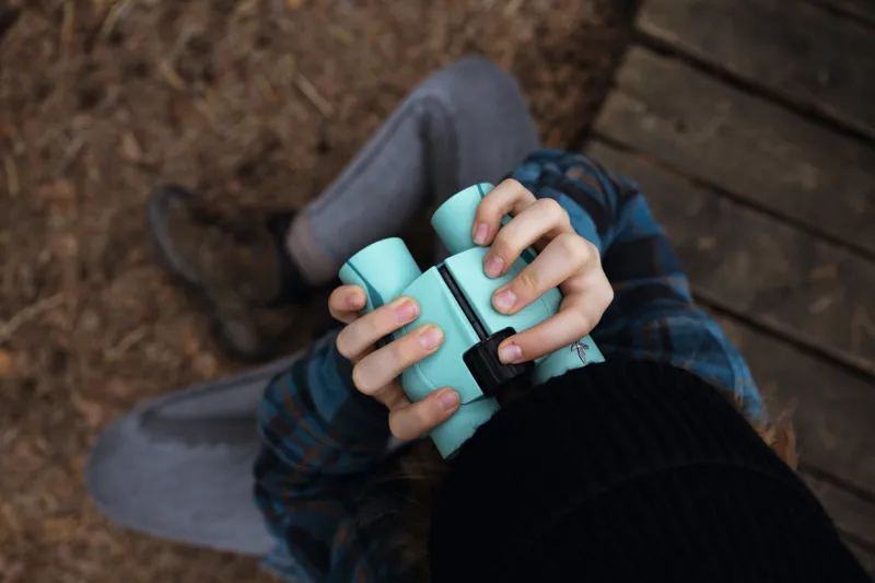 Swarovski MY Junior Binoculars - 7X28 Glacier Blue-3