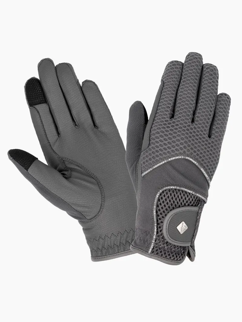 LeMieux ProTouch 3D Mesh Riding Glove - Grey