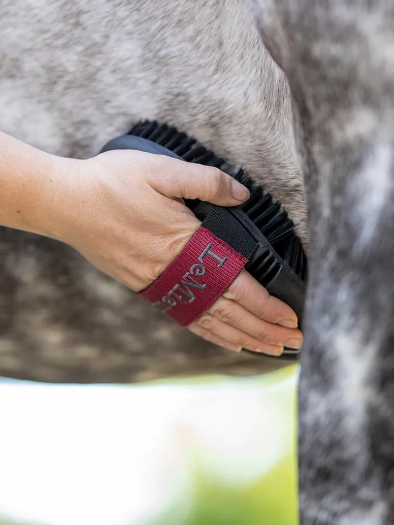 LeMieux Flexi Soft Body Brush - Black-1