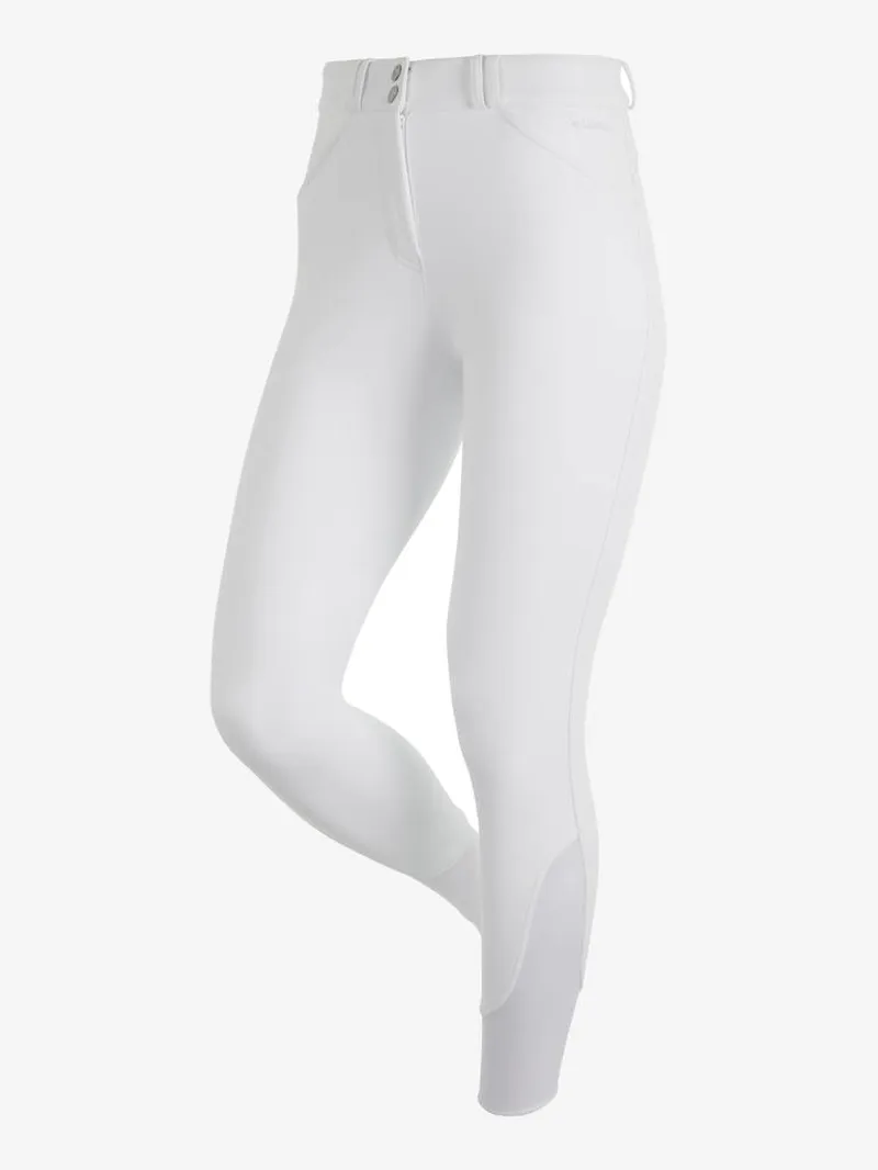 My LeMieux Drytex Knee Grip Breech White-3