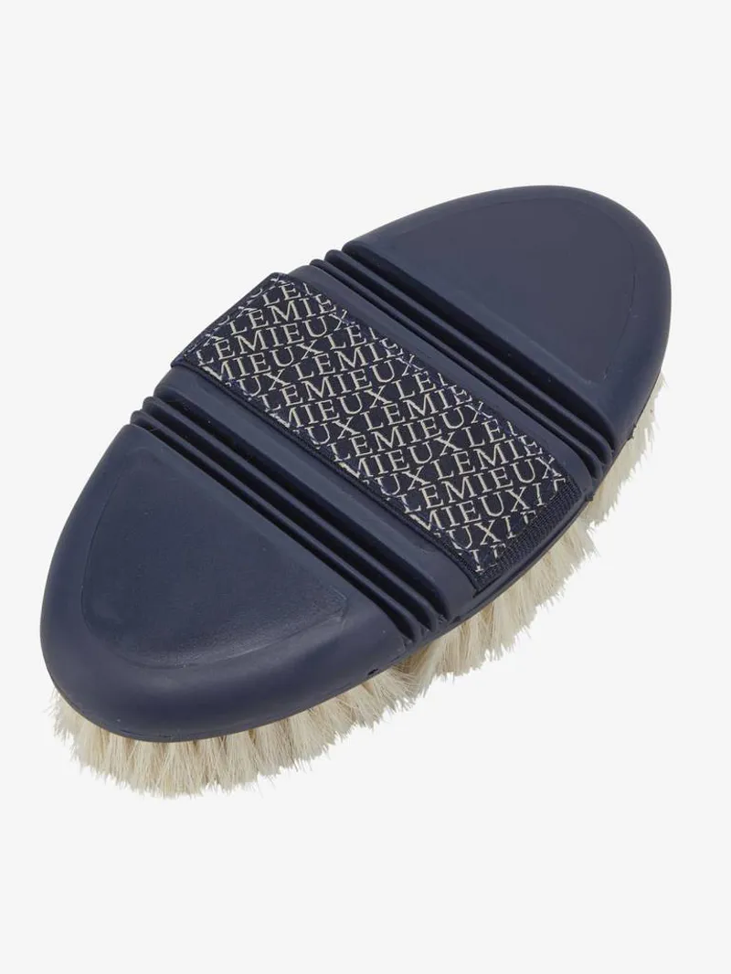 LeMieux Flexi Goat Hair Body Brush - Navy
