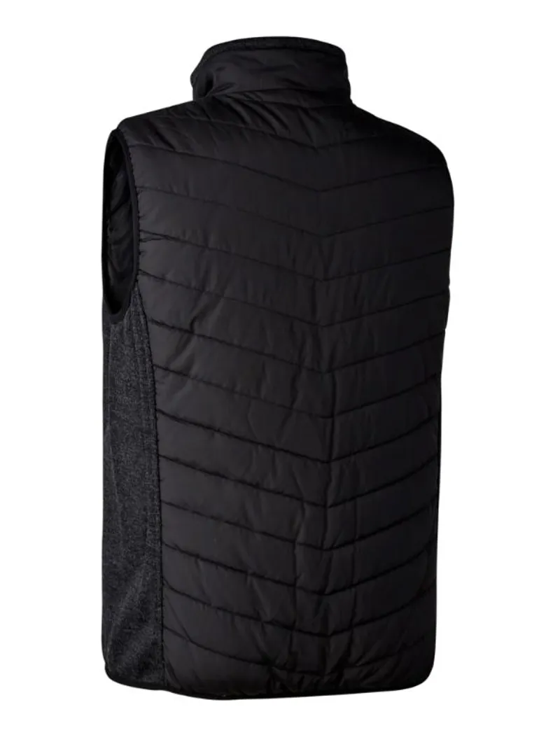 Deerhunter Moor Padded Waistcoat - Black-1