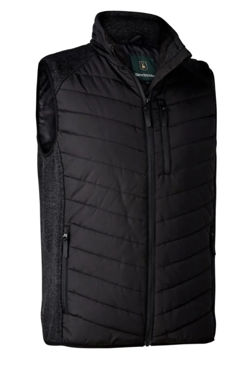 Deerhunter Moor Padded Waistcoat - Black