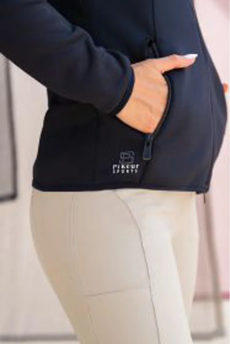 Pikeur Mesh Neoprene Jacket - Night Blue-1