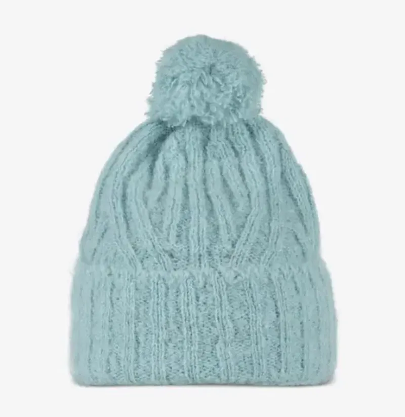 Buff Knitted Hat - Nerla Pool
