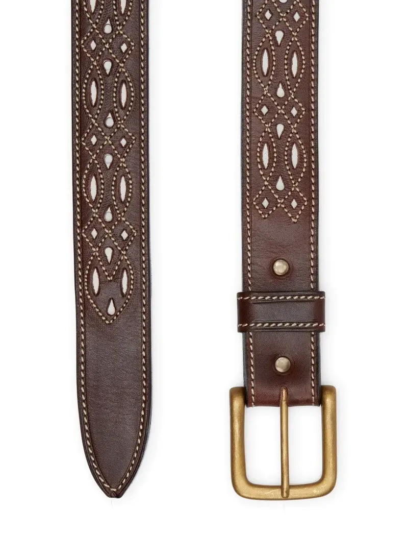 Penelope Chilvers Feria Belt - Bitter Chocolate-1