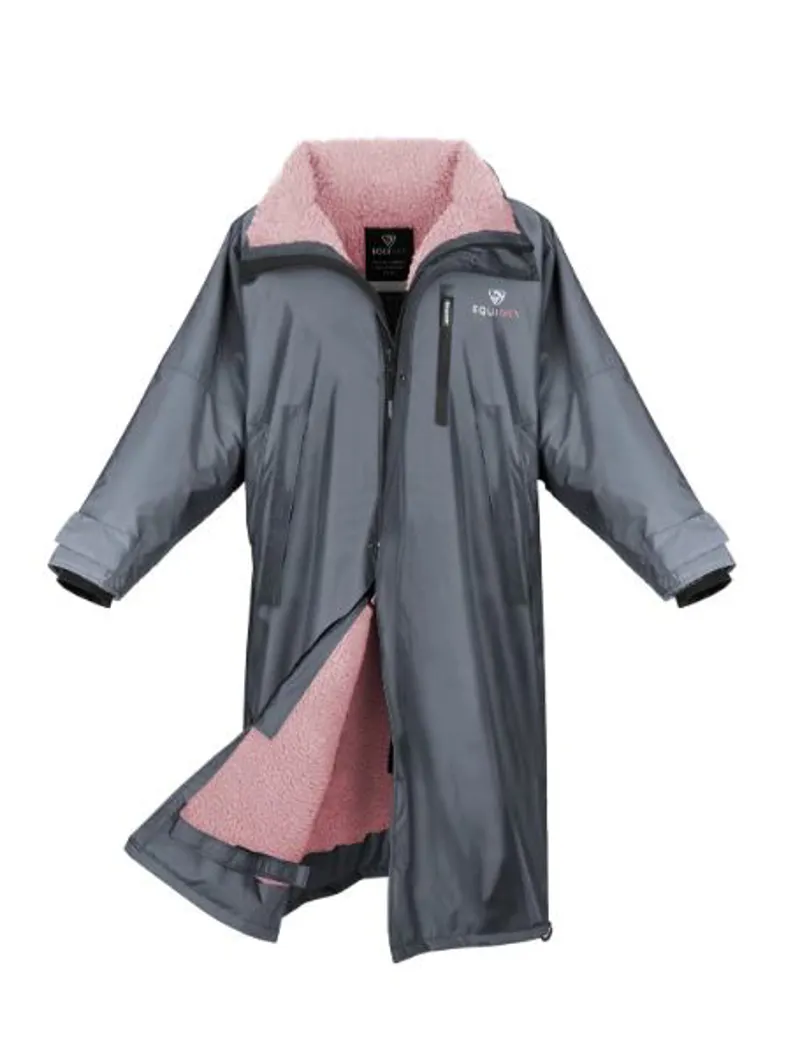 EQUIDRY Adult Pro Ride Evolution - Charcoal Pale Pink