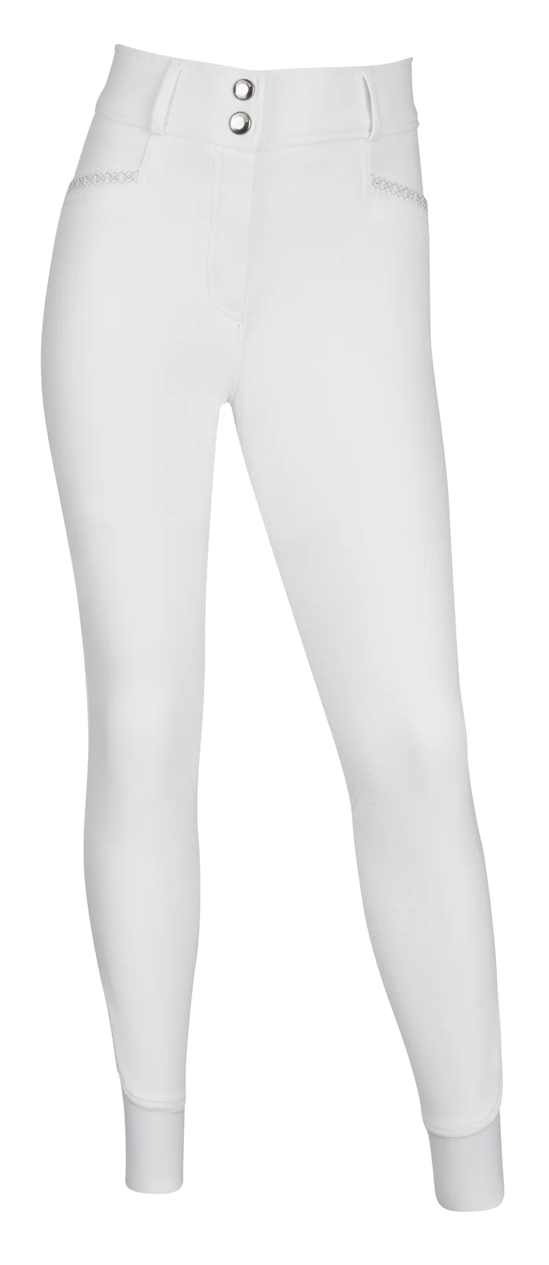 LeMieux St Tropez Youth Breech - White