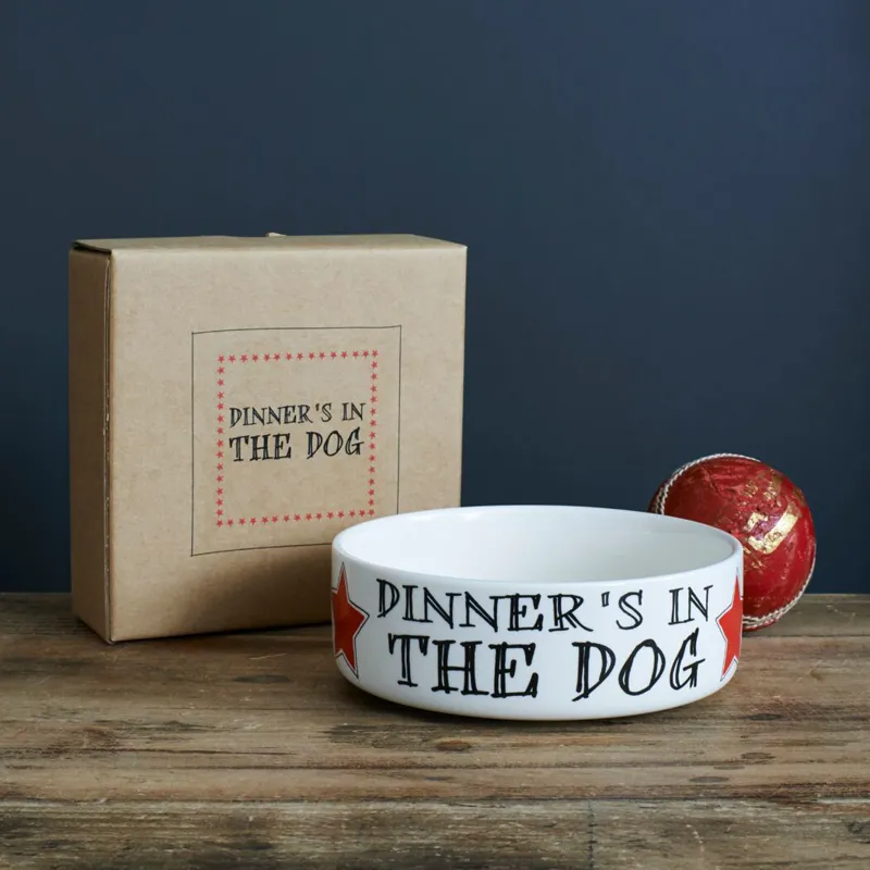 Sweet William Small Pet Bowl - Dinners in the Dog