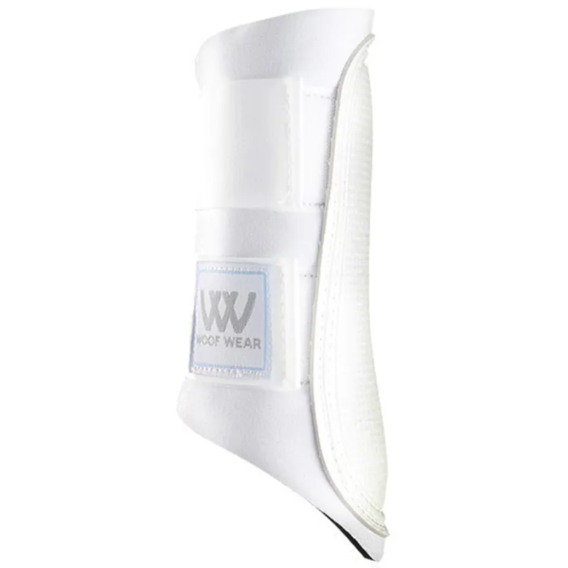 Woof Wear Club Brushing Boots - White