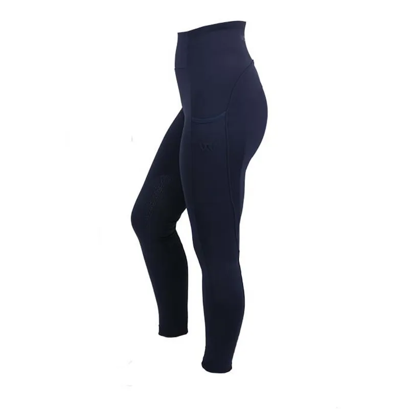 Woof Wear Knee Patch Riding Tights - Navy