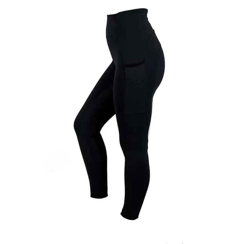 Woof Wear Full Seat Riding Tights - Black