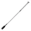 Woof Wear Gel Fusion Riding Whip - Brushed Steel