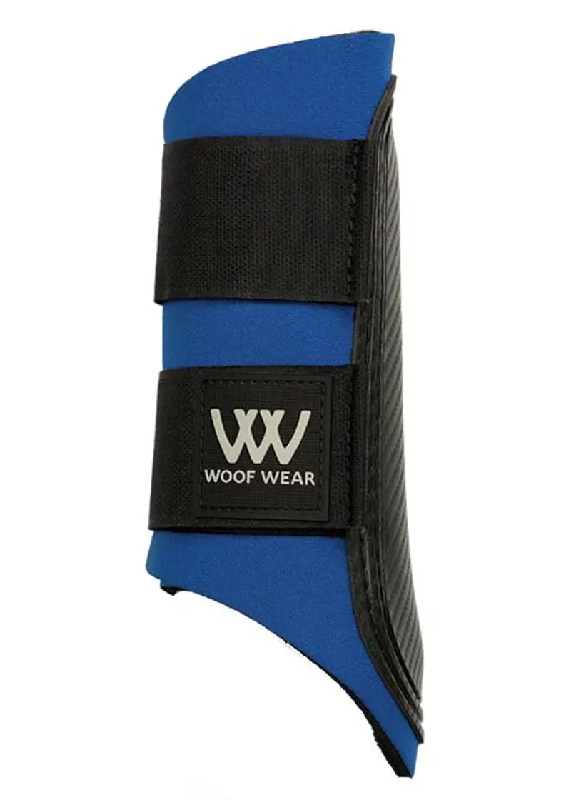 Woof Wear Club Brushing Boots Royal Blue/ Black