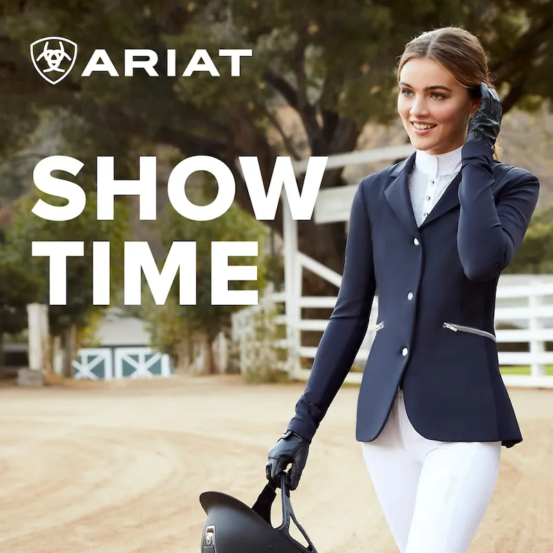Ariat Galatea Show Coat - Show Navy-1