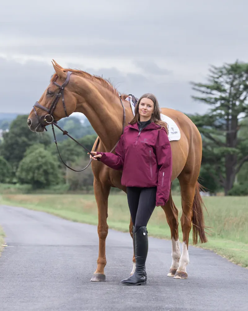 EQUIDRY Adult Storm Smock - Burgundy-3