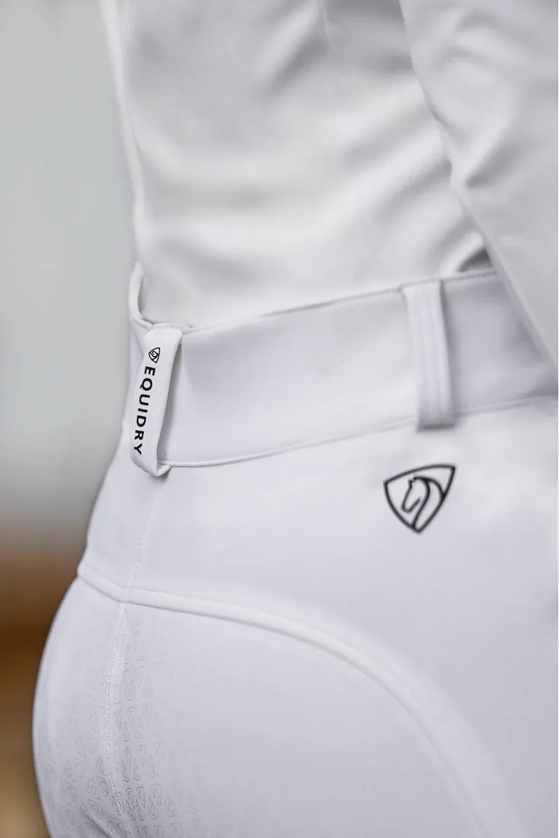 EQUIDRY Bex Water Repellent Breeches - White-2