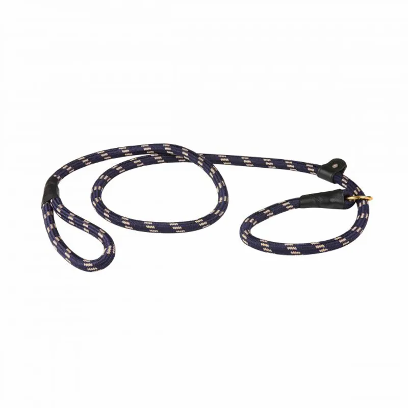 Weatherbeeta Rope Leather Slip Dog Lead - Large