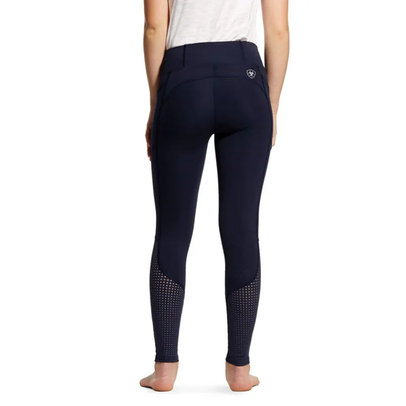 Ariat EOS Knee Patch Youth Tight - Navy-1