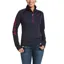 AriatTEK Team Ladies 1/2 Zip Sweatshirt - Navy Heather