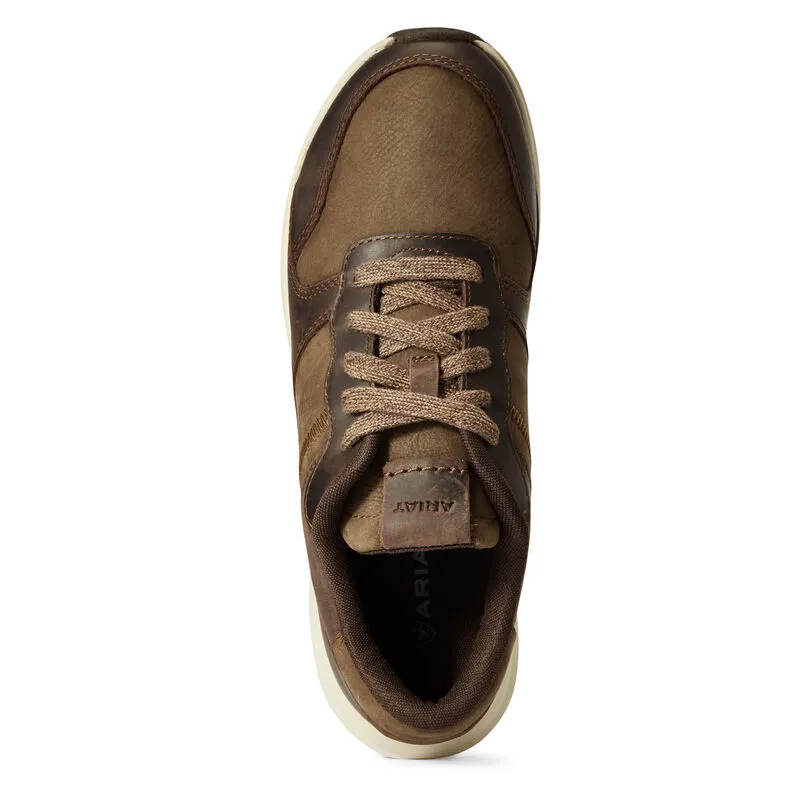 Ariat Fuse Plus Ladies Trainer - Chocolate/ Willow-4