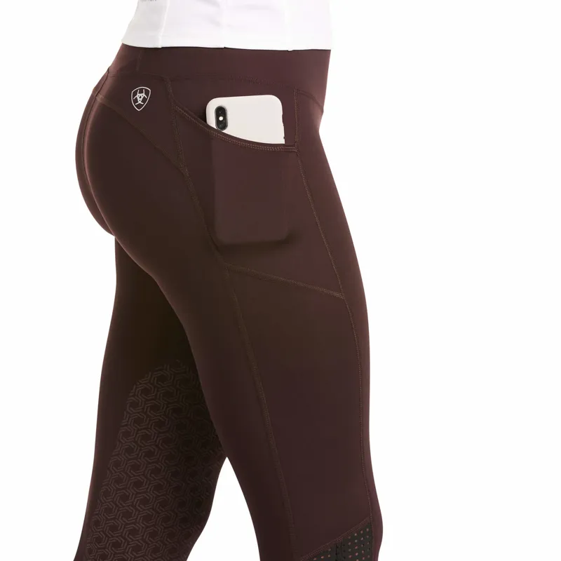 Ariat EOS Knee Patch Ladies Tight - Chocovine-3