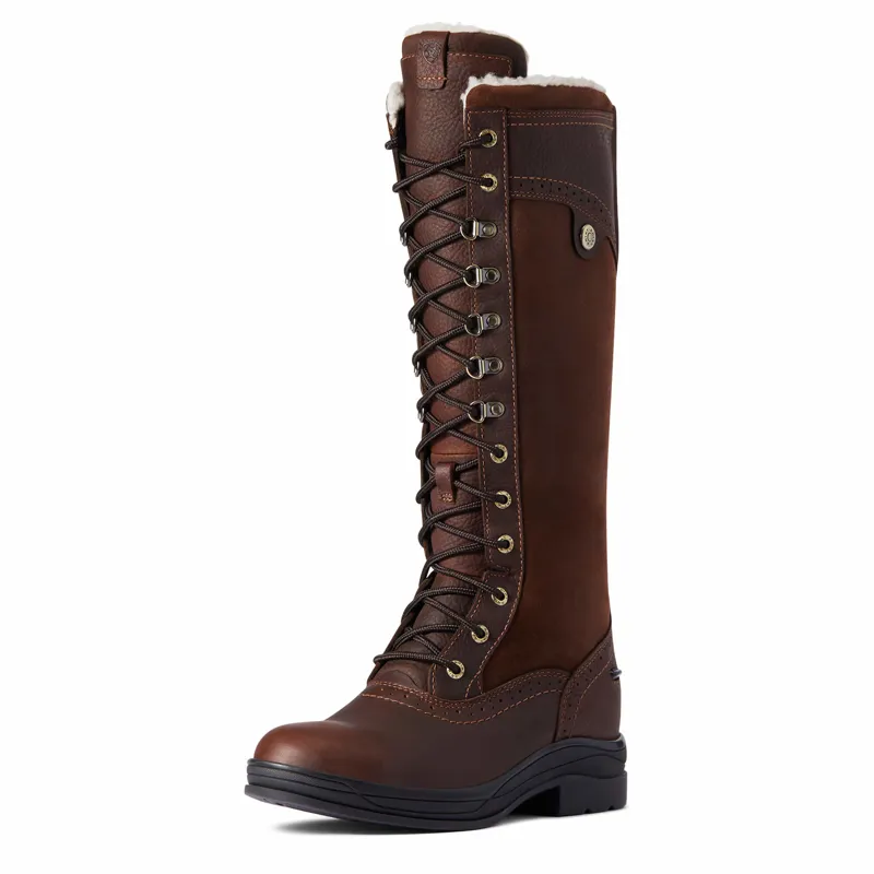Ariat Wythburn H20 Ladies Tall Boot - Dark Brown