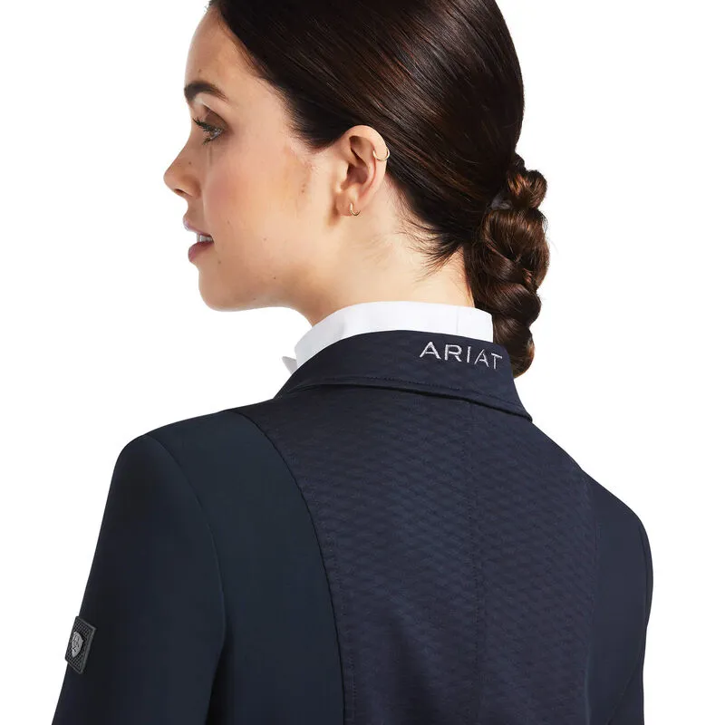Ariat Galatea Bellatrix Ladies Show Coat - Show Navy-1