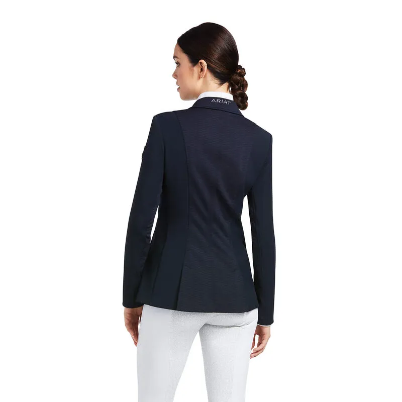 Ariat Galatea Bellatrix Ladies Show Coat - Show Navy-4