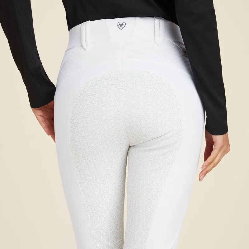 Ariat Tri Factor X Bellatrix Full Seat Breech - White-3