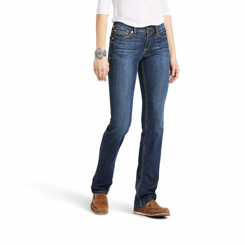 R.E.A.L Stackable Straight Leg Analise Jean - Burbank-6